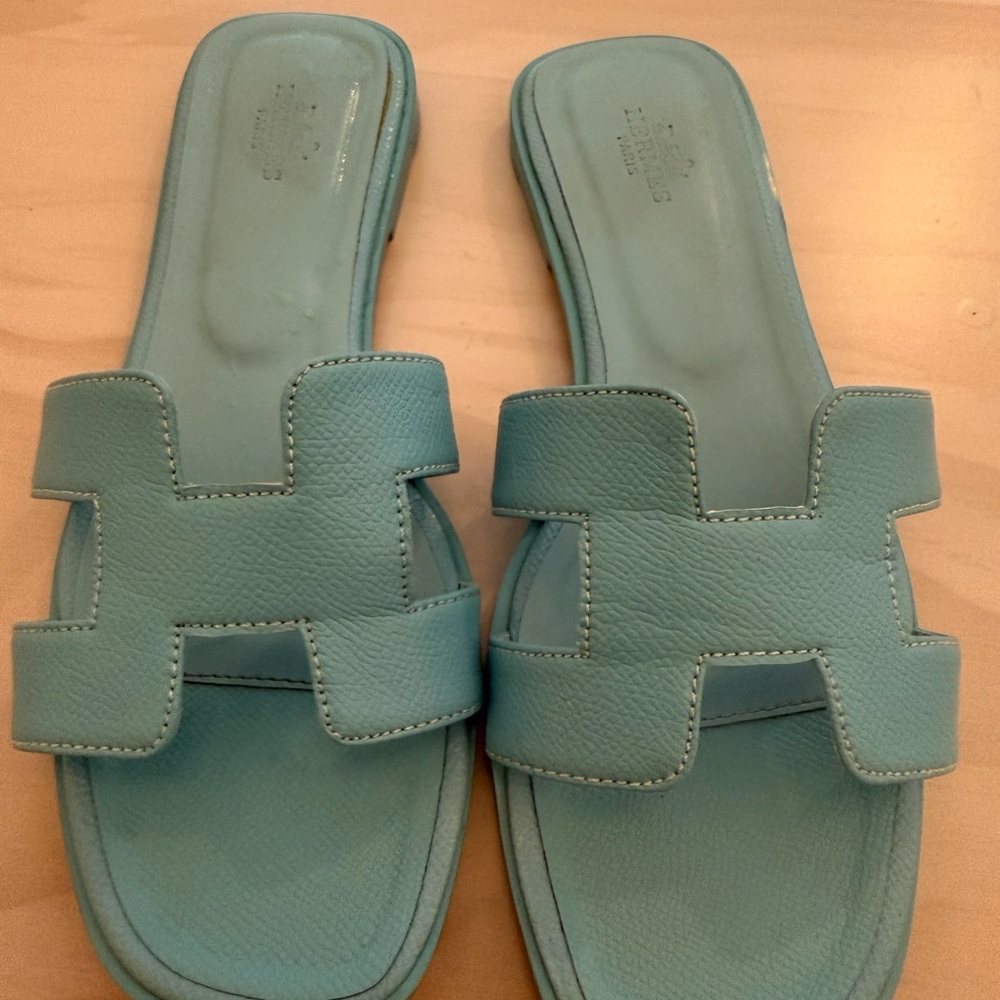 Blue Women's Sandals - Picture 5 of 6